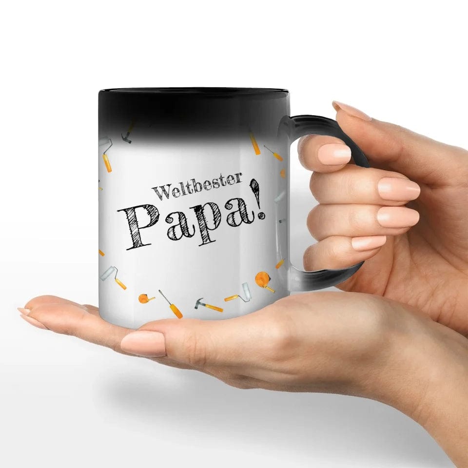 Motivtasse Vatertag "Hammer Papa" - Customizer von TeeInBlue